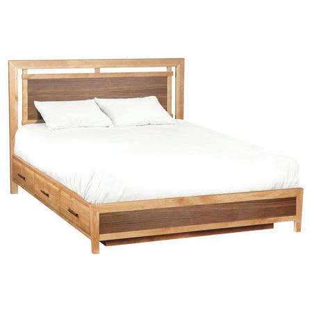 DUET Cal–King Panel Storage Bed