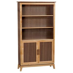 DUET Bookcase with Doors