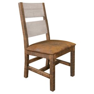 IFD3401CHR Solid Wood Chair w/Fabric Seat