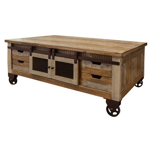 IFD9661CKT 8 Drawers, 4 Doors Cocktail Table