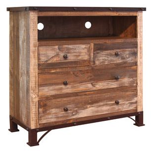 IFD966CHEST-TV 4 Drawer Media Chest