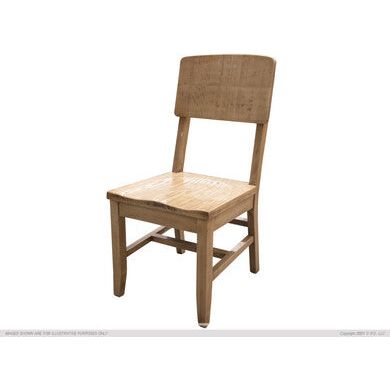 IFD2412CHR Solid wood Chair w/ wooden seat