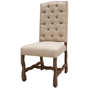 IFD435CHAIR Uph. Chair W/Tufted Back, 100%Polyester