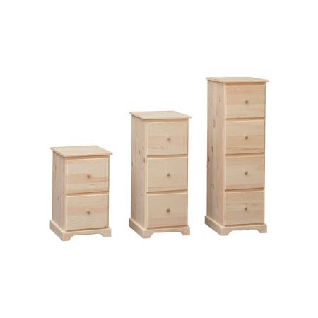 7073-8073 3 Drawer File Cabinet