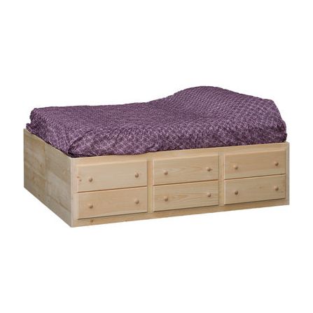 Queen 12 Drage Storage Bed