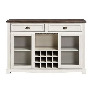 ATEI KS5418 Server Dark Oak & White