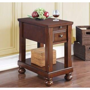 ATEI 7948 Chairside Table w/ Power Outlet