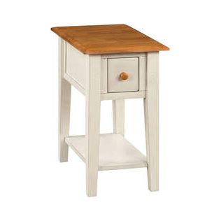 ATEI QT1422 Narrow End Table w/ USB Outlet