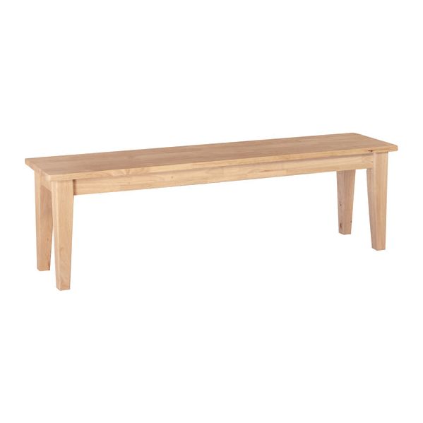 60" Shaker Bench (RTA)