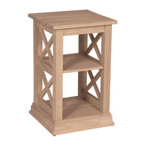 Hampton Accent Table W/Shelf (RTA)