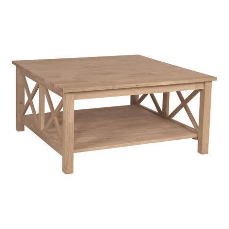 Hampton Square Coffee Table  (RTA)