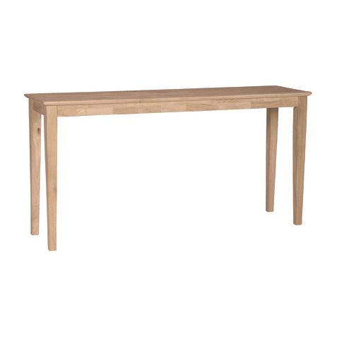 Shaker Sofa Table Rta)