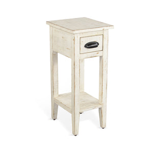 2077WS White Sand Chair Side Table