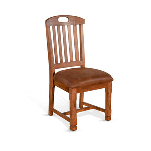 1416RO2-C Sedona Slatback Side Chair, Cushion Seat