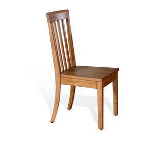 1424RO2-CT Sedona Slatback Chair, Cushion Seat