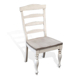 1432WV Ladderback Chair, Wood Seat