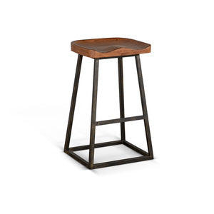 1622RO-30R 30"H Stool, Wood Seat