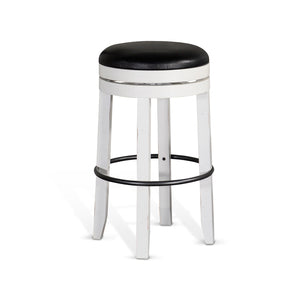 1624EC-30 30"H Swivel Stool, Cushion Seat