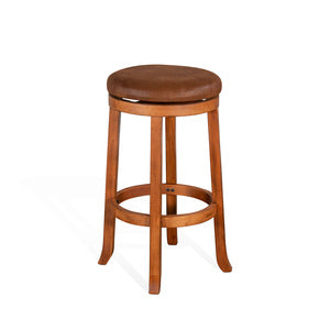 1646RO-30 30"H Swivel Stool, Cushion Seat