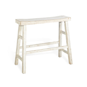 1671WS-30 White Sand 30'H Bench, Wood Seat