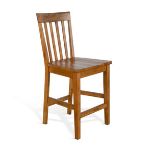 1854RO Sedona Slatback Barstool, 24H