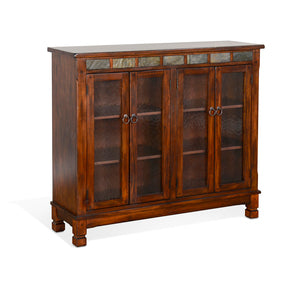 2813DC2 Santa Fe Bookcase w/ 4 Doors