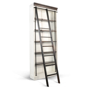 2836EC Bookcase w/ Wood Ladder