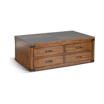 3299NW-C Coffee Table w/ 4 Drawers & Casters