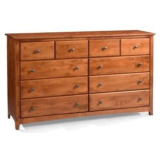 Shaker 10 Drawer Dresser