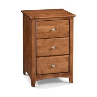 Shaker 3 Drawer Nightstand