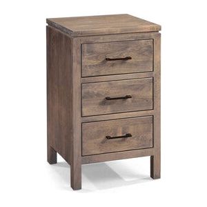 2 West 3 Drawer Nightstand