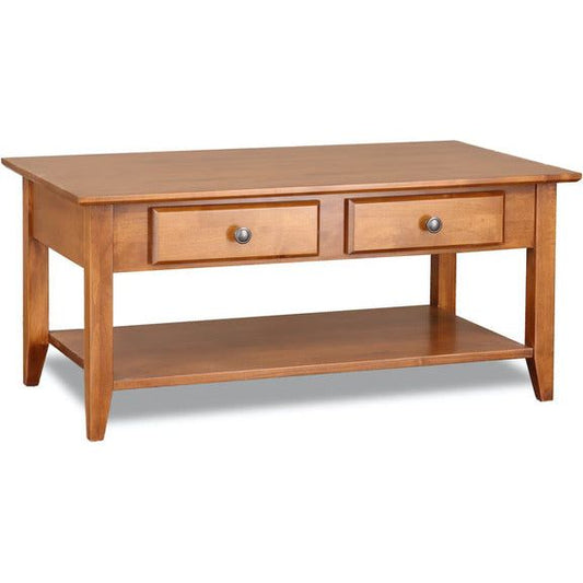 Shaker Coffee Table with Shelf